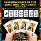 QUOKKA Soccer Fast-Paced Card Game for Kids & Adults - 128 Cards & Easy Rules - Quick & Fun Matching Game - 2-8 Players - Ages 8