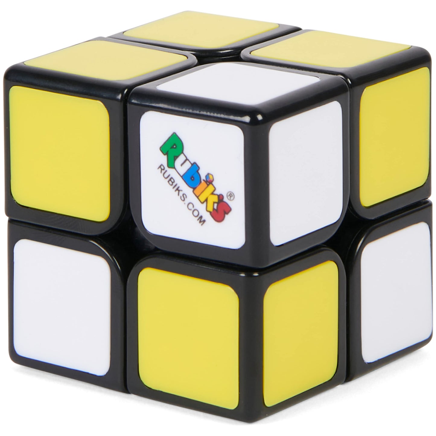 Rubiks Apprentice 2x2 Beginner cube 3D Puzzle game Stress Relief Fidget Toy Easy Activity cube Travel game gift Idea for mature-themeds & Kids Ages 7 and up
