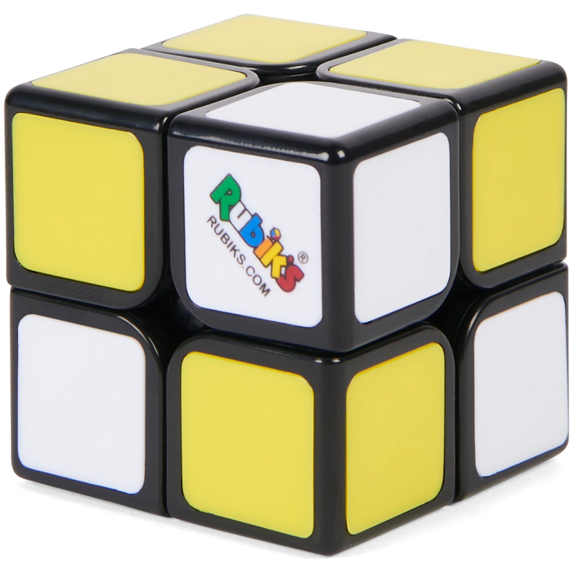Rubiks Apprentice 2x2 Beginner cube 3D Puzzle game Stress Relief Fidget Toy Easy Activity cube Travel game gift Idea for mature-themeds & Kids Ages 7 and up