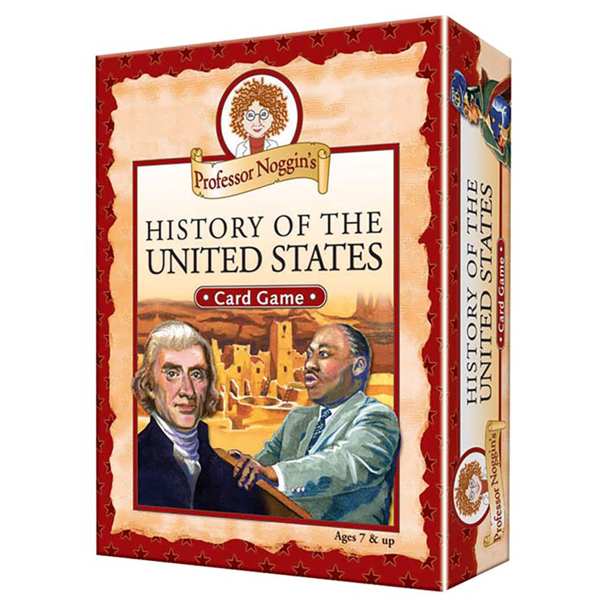 Professor Noggin History Of The United States  A Educational Trivia Based Card Game For Kids