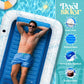 enhanced Inflatable Tanning Pool Lounger | XL Inflatable Tanning Bed for mature-themeds | Multipurpose Pool Floats | Inflatable Pool Float | Tanning Float