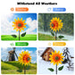 Viveta Sunflower Outdoor Wind Spinner, 4 Layers Metal Wind Spinners, Decorative Pinwheels For Yard Patio Lawn Garden