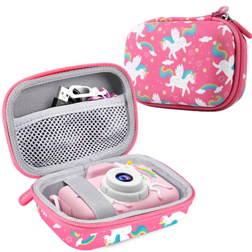 Leayjeen Kids Camera Case Compatible With Goopow/Mgaolo/Cimelr/Seckton/Ozmi/Dylanto Kids Camera Toys And Children Digital Video