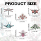 Piececool 3D Puzzles For Adults, 6Pcs/Lots Insect Themed Brooches Metal Models Building Kits, Interesting Assembling Crafts Set With Tools For Beginners, Great Gifts