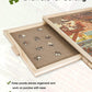 ALL4JIG Rotating Puzzle Board - 2000 Piece Wooden Table, 29.7"x41.3", Large with Drawers & Cover, Ideal Birthday Gift for Adults