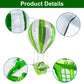4D Color Hot Air Balloon Aluminum Balloon Hot Air Balloon Decorations Helium Balloon Mylar Foil Balloons Party Hot Air Balloon Floating Foil Balloons For Kids Themed Birthday Party Decor Balloon(4Pcs)