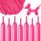 100 Pcs 260 Long Balloons (Hot Pink Balloons)