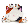 Randgrith Cute Basset Hound Mommy Plush Pillow With 4 Little Baby Corgi Stuffed Animal, Soft Fat Corgi Chubby Stuffed Animals To