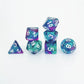 Vvpesca Blue Dnd Dice Set Of 7 - Transparent Polyhedral Dice Set For D&D, Ttrpgs, Dungeons And Dragons, Role Playing Games - D20
