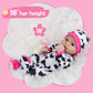 Aori Reborn Baby Girl Doll Realistic - 18  enhanced Weighted Lifepreviously openedborn Dolls with Poseable Limbs and Cloth Body  Nice Gift for Kids 3+  Elderly and Collectors