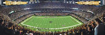 MasterPieces New Orleans Saints NFL Panoramic Jigsaw Puzzle - 1000 Pieces  Officially Licensed - mature-themed