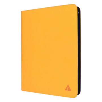 Rayvol enhanced 16-Pocket Card Binder - Fits 1408 Trading Cards  Side Loading Ringless Card Collection Album for TCG -Yellow