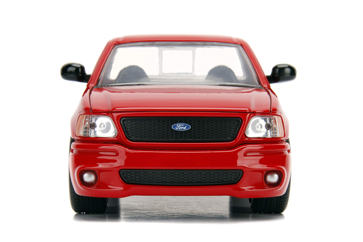 Jada Toys Fast & Furious 1:24 Die-Cast Car, Brian's Ford F-150 SVT Lightning, Red, Model 99574, One Size