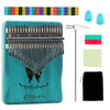 Elephantboat Kalimba 21 Keys Thumb Piano With Note Sticker, Tune Hammer, Carry Bag, Gift Kalimba Musical Instruments For Kids Ad