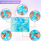 Frienda 2 Pack Marble Maze Mat Fidget Tactile Sensory Toys Stress Relief Toys Relief Anxiety Calming Mats For School Classroom Reduce Stress Anxiety Improve Focus(Vivid Style,8.7 X 6.3 Inch)