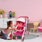 Anivia Doll Bed Furniture 2 Function Toy, Doll Bed And Doll Swings Together For 18 Inches Baby Dolls, Baby Doll Crib With Bottom