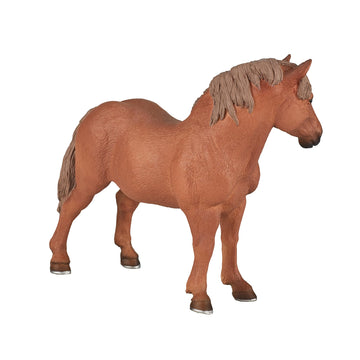 Mojo Suffolk Punch Mare Realistic Horse Toy Replica Hand Painted Figurine