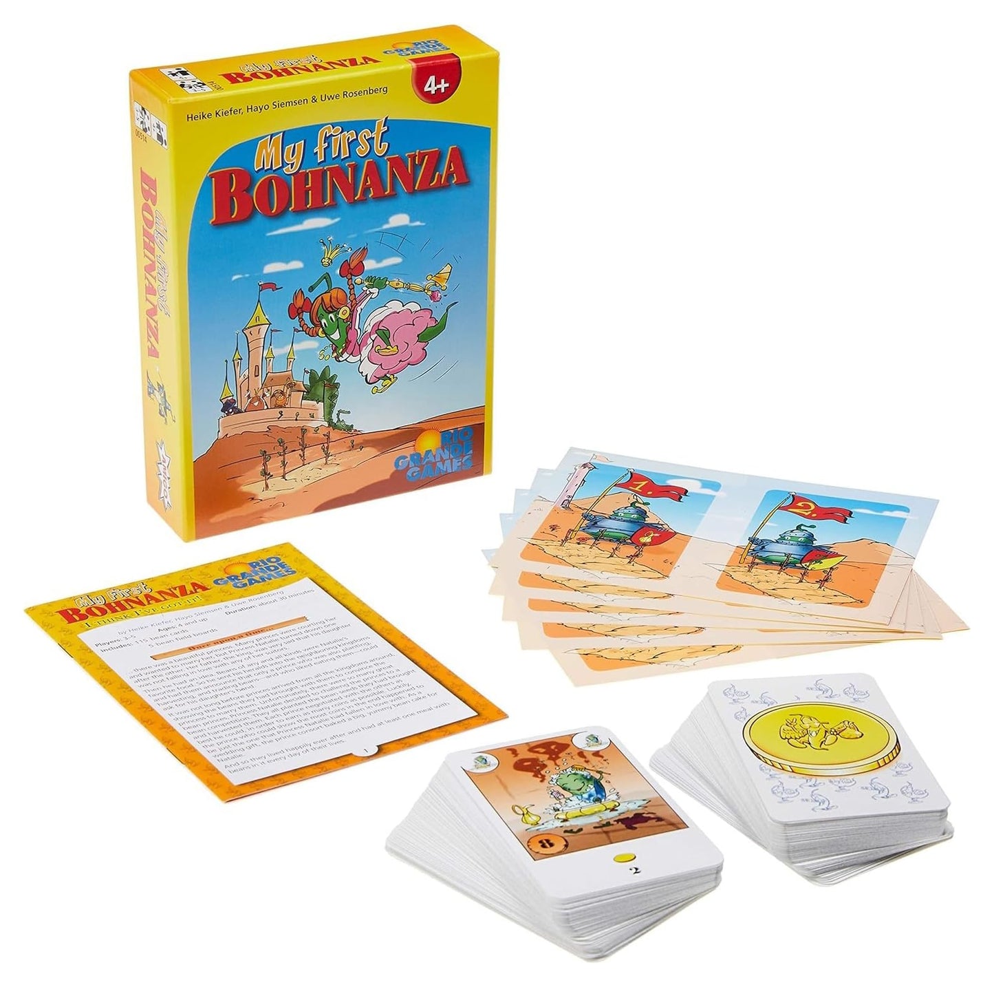 Rio Grande Games Bohnanza Card Game - Multicolor, Cardboard, Model RIO514