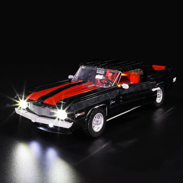 Briksmax Led Lighting Kit For Lego-10304 Camaro Z28 - Compatible With Lego Icons Building Blocks Model- Not Include The Lego Set