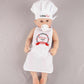 La Festiya Unisex Kids Polycotton Printed Apron Costume With Cotton Lining, Multi Use (1224 Months)