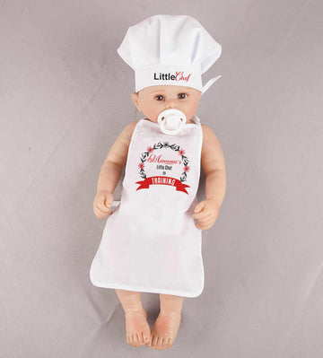La Festiya Unisex Kids Polycotton Printed Apron Costume With Cotton Lining, Multi Use (1224 Months)