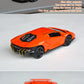 Tianmei 1:32 Supercar Kids Toys Die-Cast Alloy Metal Car Model Collection Children Play Vehicle (Lbjn - Orange)