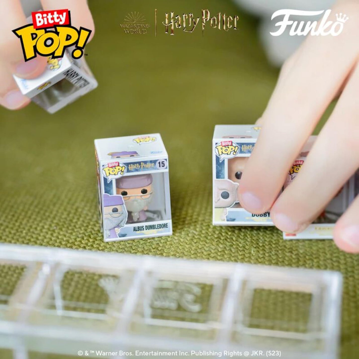 Funko Bitty Pop! Harry Potter 4-Pack Bundle - 16 Mini Figures Featuring Hogwarts Characters & Mystery Figures