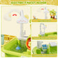 Wee Wonders 3 In 1 Play Sink With Running Water, Play Kitchen Sink Toy With Electric Faucet/Play Food/Pool Toys/Fishing Game, Pr