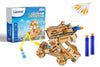 Lacossi 2 In 1 Hydraulic Missile Launcher & Plane Launcher Stem Wooden Construction Game, Activity Game, Science Kit | Birthday 
