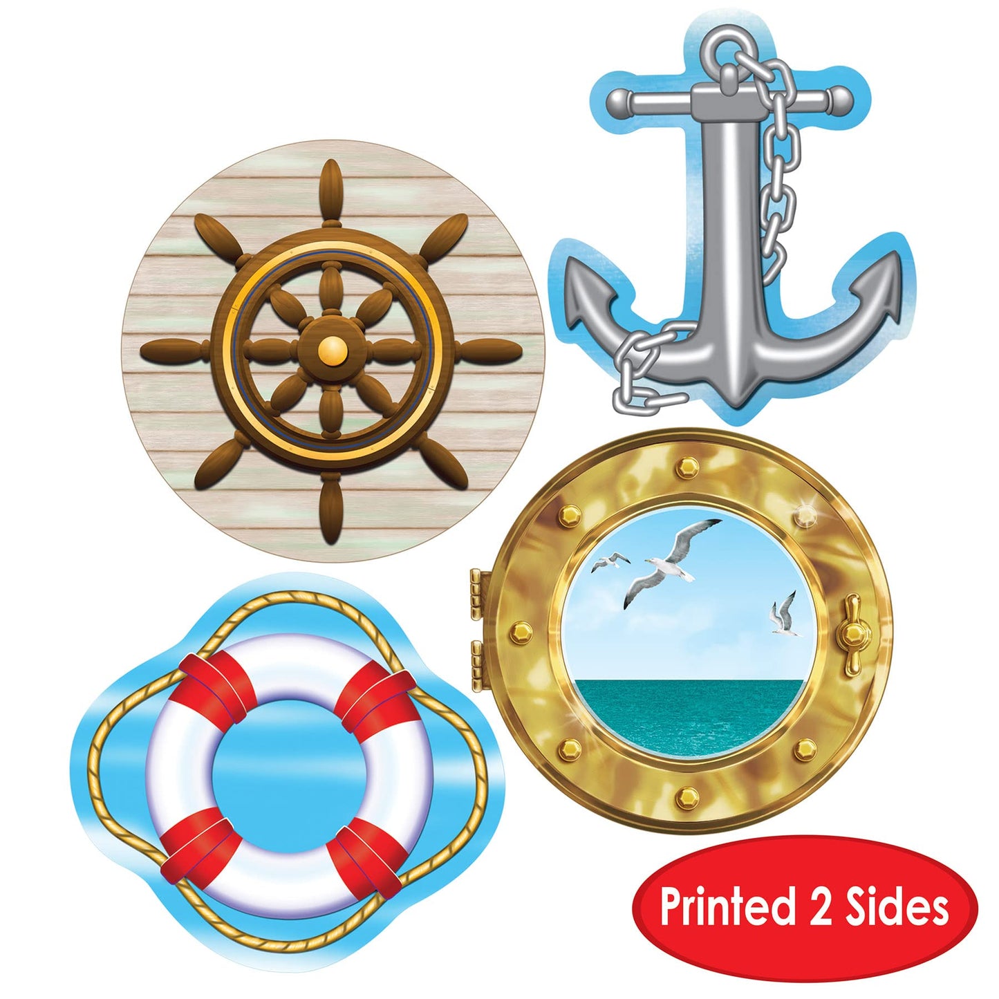 Beistle Nautical Cutouts