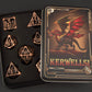 KERWELLSI Hollow DND Dice Set D&D with Gifts Box, 7pcs Polyhedral Metal D and D Dice for Role Playing Game, Dungeon Dragon Dice