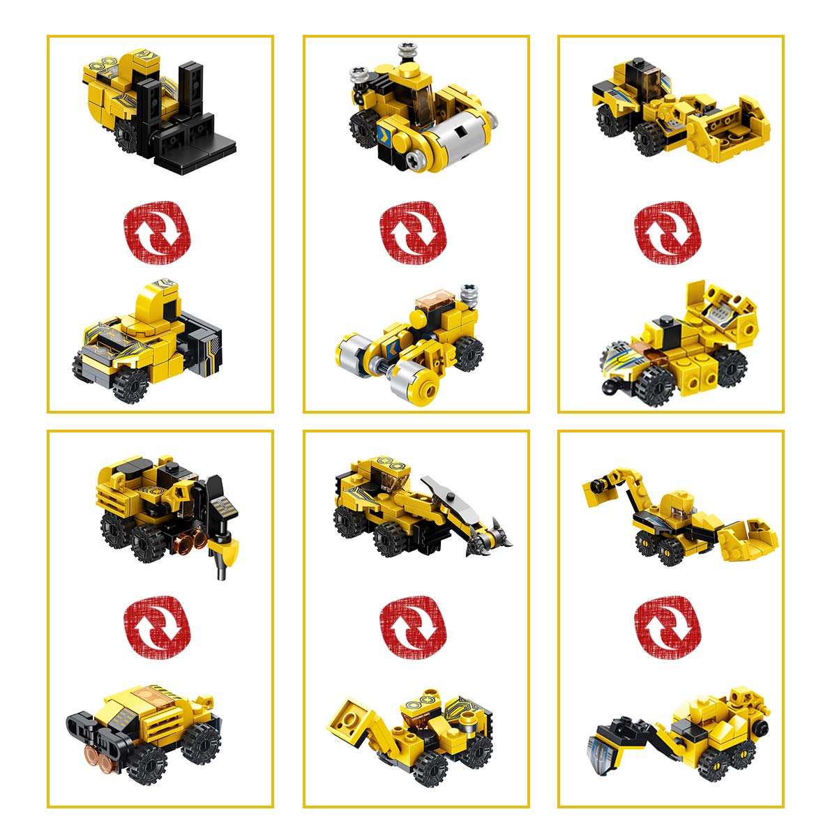 Sciencow Robot Building Toys For 6 7 8 9 10 11 12 13 14 Years Old Kids | 25-In-1 Construction Blocks Sets For Robot Or Trucks, C
