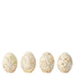 Enesco Jim Shore Heartwood Creek, 8.5-Inch Height, Woodland Basket With 4 Eggs, White