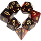 7Pieces DND Dice Set (Red Black)