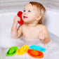 Bath Boats | Multi Colored Baby Bath Toys | Fun And Educational Bath Toys For Toddlers | Toddler Bath Toys For Girls And Boys |