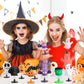 Mgparty 24 Pcs Halloween Jumping Popper Spring Toys For Kids, Halloween Party Favors, Goodie Bag Stuffers, Pinata Fillers, Holiday Gifts For Boys Girls