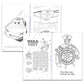 24 Pack Small Coloring Books for Kids Ages 2-4, 4-8 - Coloring Bundle Classroom Prizes, Rewards, Kindergarten Party Favors with