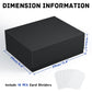 Zlca Card Storage Box For Mtg Ptcg, Commander Deck Box Holds 1800+ Cards, Card Storage Case, Card Organizer For Tcg Sport Cards(Black)