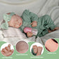 Jirachi Lifelike Reborn Baby Dolls, 18 Inch Real Life Soft Body Sleeping Newborn Baby, Realistic Reborn Baby Girl With Toy Accessories For Girls Green