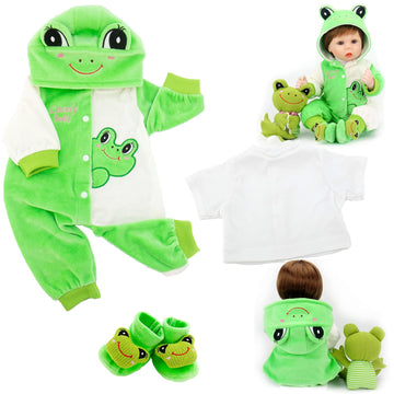 Aori Reborn Dolls Clothes - Outfit Accessories For 20-24 Inch Realistic Newborn Toy Dolls