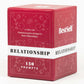 BestSelf Relationship Deck - 150 Discussion Prompts for Couples - Cardstock - Red