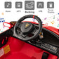 OLAKIDS 2 Seater Kids Ride On Car  12V 4WD Licensed Lamborghini Veneno Electric Vehicle with Remote Control  Toddlers Battery Powered Toy Gift with 2 Speeds  Rocking Mode  Music  USB  MP3 (Red)
