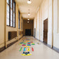 Pete the Cat Numbers and Colors Sensory Path