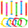 Asona Pool Diving Toys, Swimming Pool Toys, Diving Rings And Diving Sticks Set For Kids Age 4-8, 8-12, Diving Swimming Training Tools, Pool Party Favors, Pool Game Tools Underwater Pool Toys For Kids