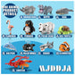 Mjddja Party Favors For Kids, 12 Kinds Of Animals Building Block Toy, Easter Gifts Goodie Bags Stocking Stuffer Classroom Prizes