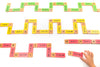 Educational Advantage Wooden Multiplication Dominoes - Math Multiplication Domino Game - Kindergarten Educational Learnning Toy