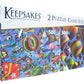 The Canadian Group Set Of 2 Keepsakes 500 Piece Jigsaw Puzzles | Hot Air Balloons/Kites