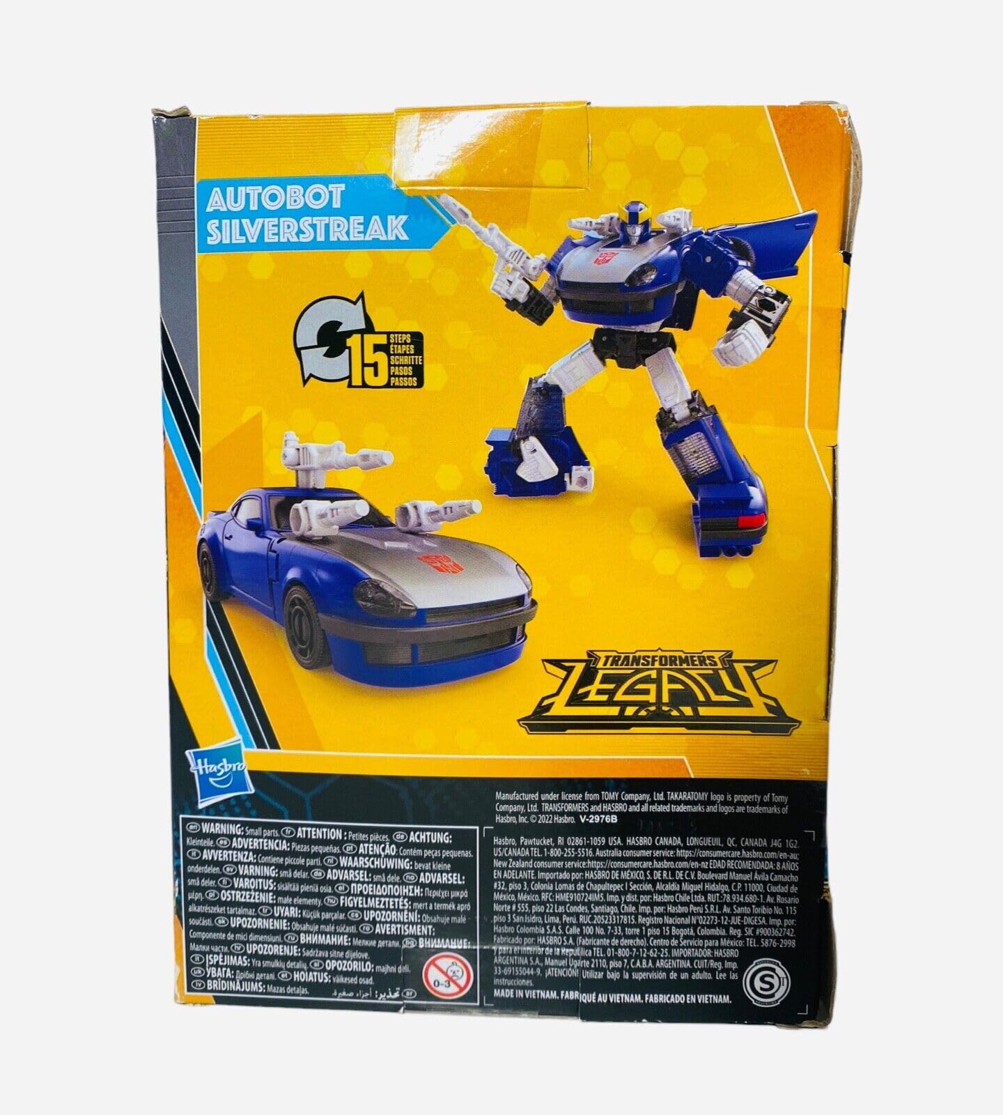 Hasbro Transformers Legacy Buzzworthy Bumblebee Silverstreak