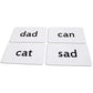 50 Laminated Pre-Phonics Cvc Picture Reading Cards