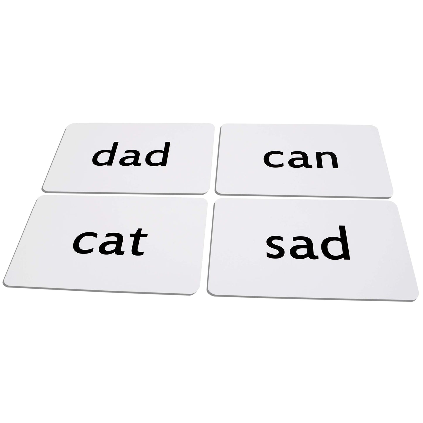 50 Laminated Pre-Phonics Cvc Picture Reading Cards